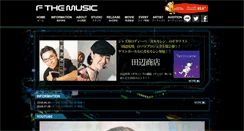 Desktop Screenshot of f-the-music.com